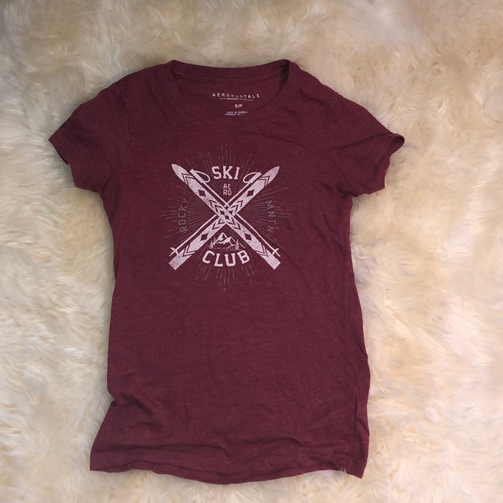 Maroon T-shirt